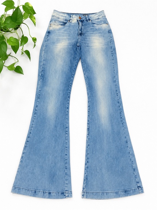 patoge Denim - Patogê Brazilian Flare Jeans Light Wash Denim 44